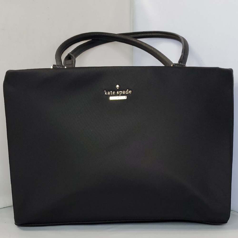 Kate Spade Black Nylon Tote Bag Phoebe